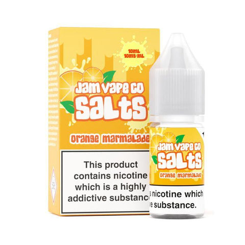 The Jam Vape Co Orange Marmalade Nic Salt 10ml 10mg