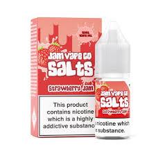 The Jam Vape Co Strawberry Jam Nic Salt 10ml 10mg