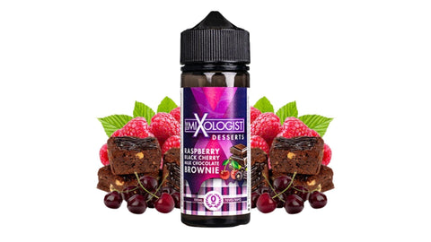 The Mixologist Raspberry Black Cherry Milk Chocolate Brownie 100ml