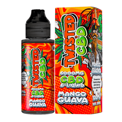 Twisted CBD Grape Mango & Guava CBD eLiquid 100ml 6000mg