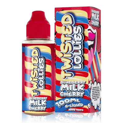 Twisted Lollies Blueberry Milk Cherry 100ml