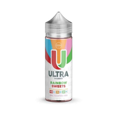 Ultra E-liquid Rainbow Sweets 100ml