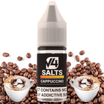 V4 Vapour Cappuccino Nic Salt 10ml 10mg