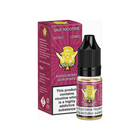 Vintage Mixed Berry Lemonade Nic Salt 10ml 10mg