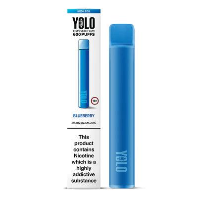 Yolo Bar M600 Blueberry Disposable