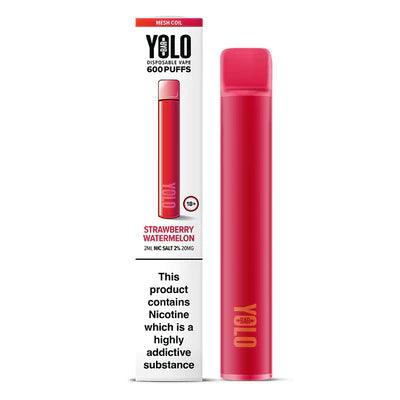 Yolo Bar M600 Strawberry Watermelon Disposable