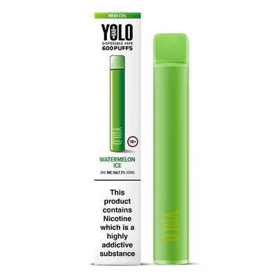 Yolo Bar M600 Watermelon Ice Disposable