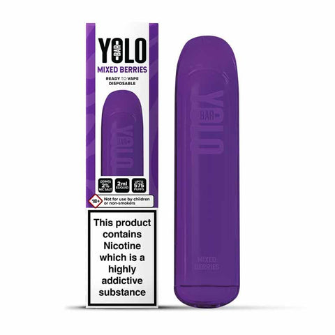 YOLO BAR Mixed Berries Disposable 20mg